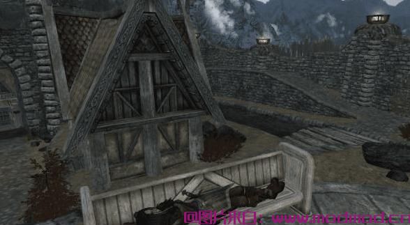 上古卷轴5：天际MOD Simple Actions - The floor is as good a place to sleep as an