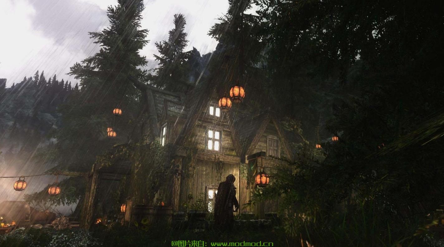 上古卷轴5：天际MOD 【房产】瀑布旁的河边宅邸 &mdash;&mdash; Intgl River House Final