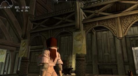 上古卷轴5：天际MOD 粉蝶黑鞋&mdash;&mdash;CBBE-TBBP&mdash;&mdash;BodySlide节操化