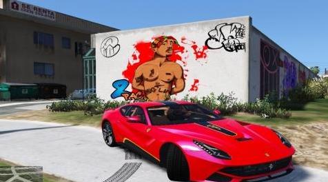 侠盗猎车5「GTA5」游戏MOD 法拉利F12