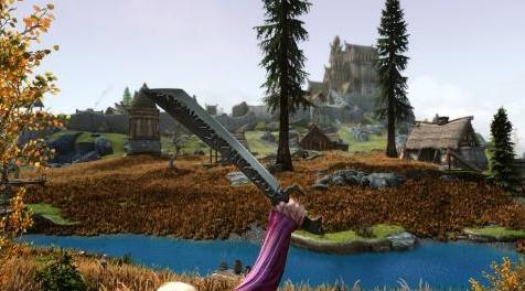 上古卷轴5：重置版MOD 火焰饲养员弯刀