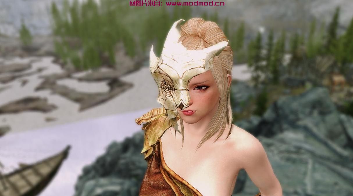 打开更多改进的Closefaced头盔 -  Dragonborn DLC