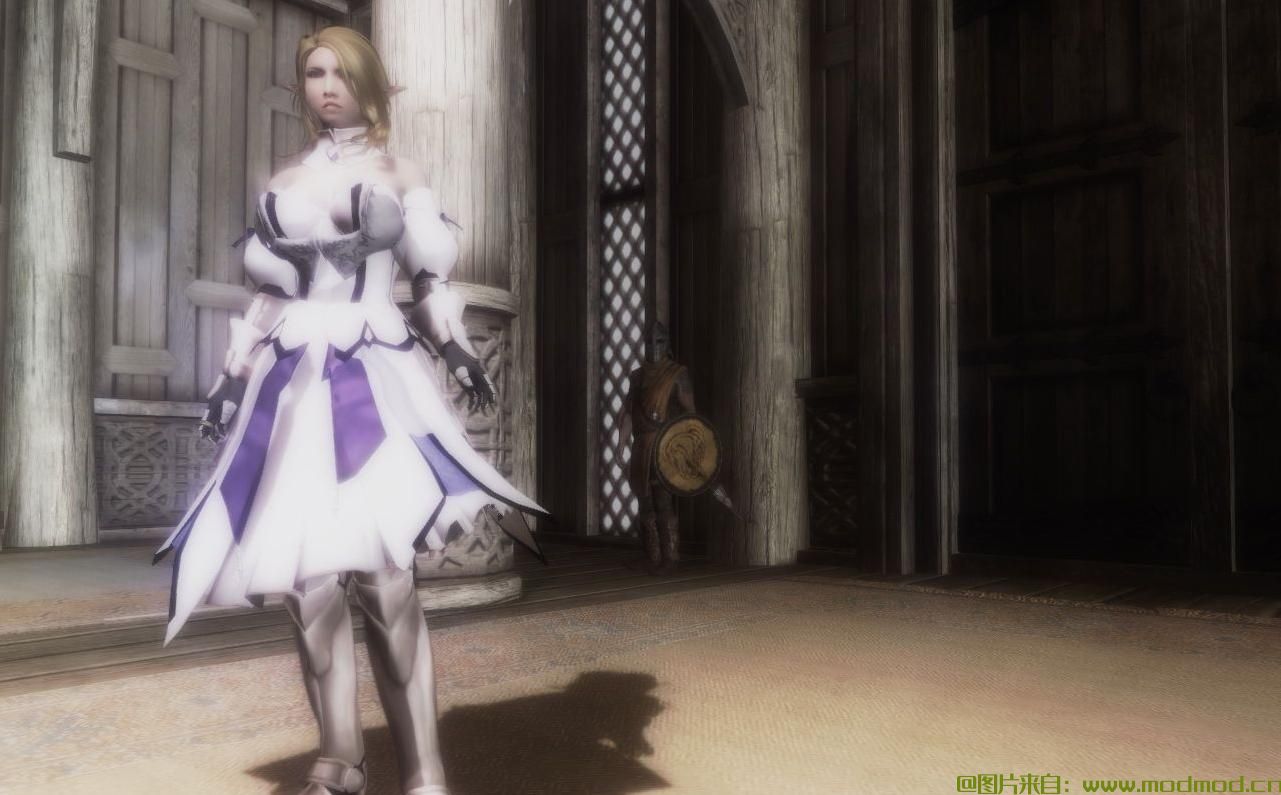 上古卷轴5：天际MOD 【汉化esp】Saber Lily - Caliburn Armor for UNPB
