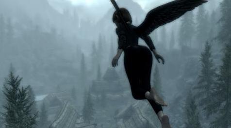 上古卷轴5：重置版MOD 优雅的飞行动画