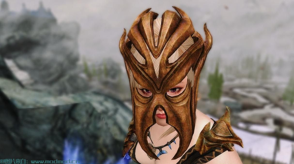 上古卷轴5：重置版MOD 打开更多改进的Closefaced头盔 -  Dragonborn DLC