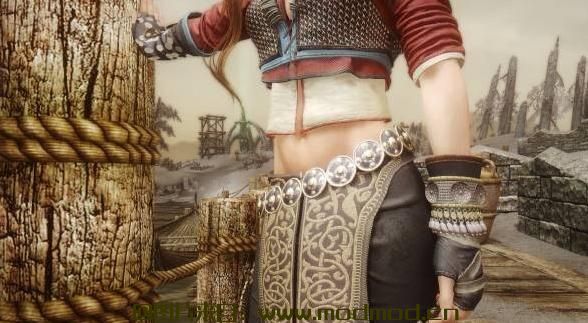 上古卷轴5：天际MOD 奇里DLC里的套装-VS Ciri Project. TW3 UNP-CBBE