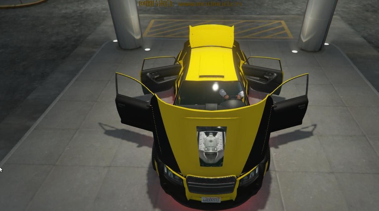 侠盗猎车5「GTA5」游戏MOD 定制尾钉