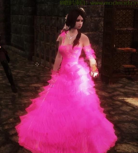 上古卷轴5：天际MOD 玲玲婚纱1
