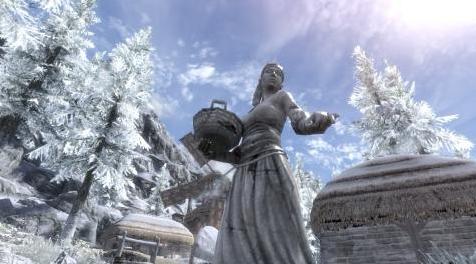 上古卷轴5：重置版MOD 收获雕象在Bruma