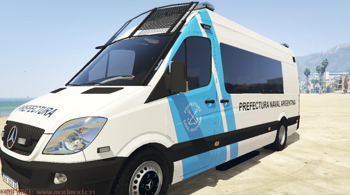 侠盗猎车5「GTA5」游戏MOD 梅赛德斯短跑运动员海军