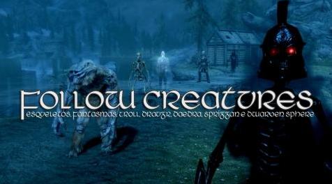 上古卷轴5：重置版MOD 跟随-生物