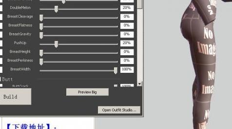 上古卷轴5：天际MOD 精灵魔纹战甲&mdash;&mdash;CBBE-TBBP&mdash;BodySlide化