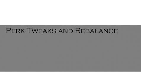 上古卷轴5：重置版MOD  Perk调整和重新平衡