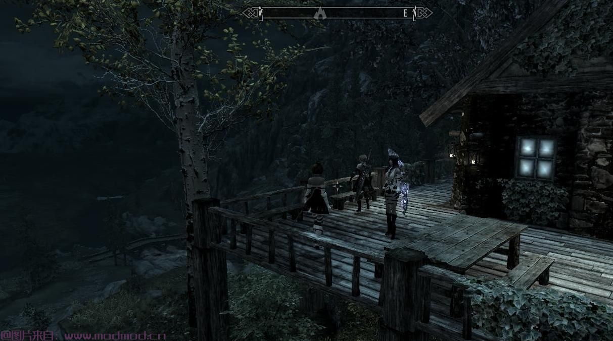上古卷轴5：天际MOD 瀑布小屋住宅类mod---- Riverwood_Falls_Lodge-17681[musicforlove汉化]