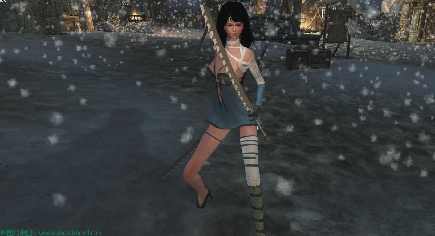 求【自制同人mod】Kaine的单手剑资源！
