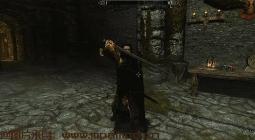 上古卷轴5：重置版MOD 箭头块（实际偏转箭头）SSE