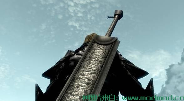 上古卷轴5：天际MOD 斩龙剑-Dragonslayer - The Berserk Greatsword