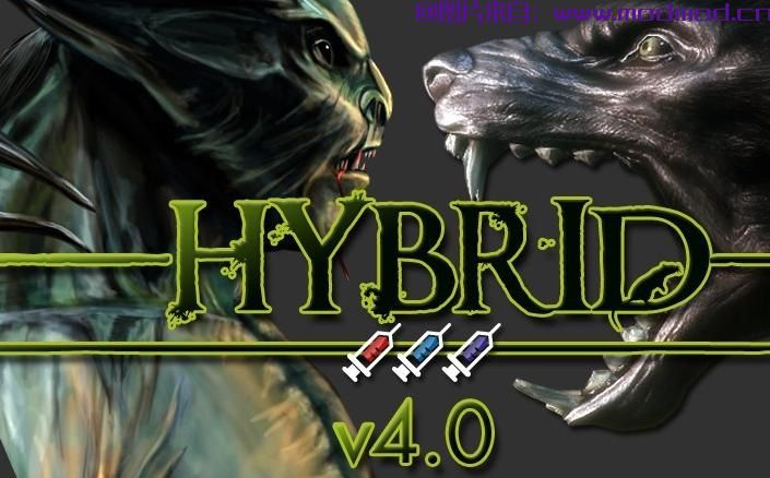 上古卷轴5：天际MOD 同时保留吸血鬼和狼人(nK) -HYBRID- Be Both Vampire Lord and Werewolf by