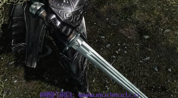 上古卷轴5：天际MOD 祝圣银剑-Blessed Silver Sword