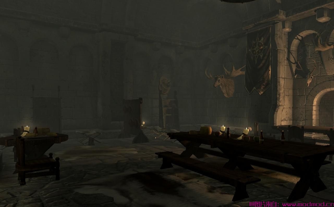 上古卷轴5：重置版MOD 我的版本的城堡Dawnguard  -  Minha versao做castelo DAWNGUARD
