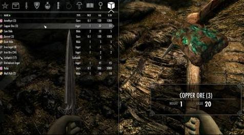 上古卷轴5：重置版MOD 将Corrundum重命名为Copper