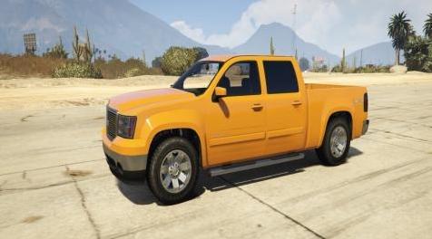 侠盗猎车5「GTA5」游戏MOD 黄色汽车