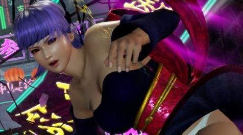 死或生6MOD 绫音 DOA2 服装配色，紫色