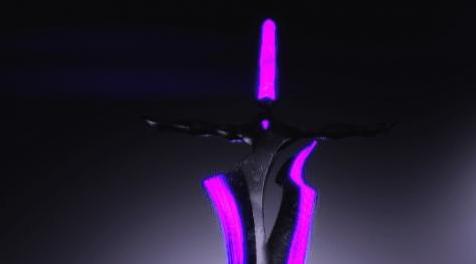 上古卷轴5：重置版MOD 水晶边缘 -  1小时和2小时发光剑