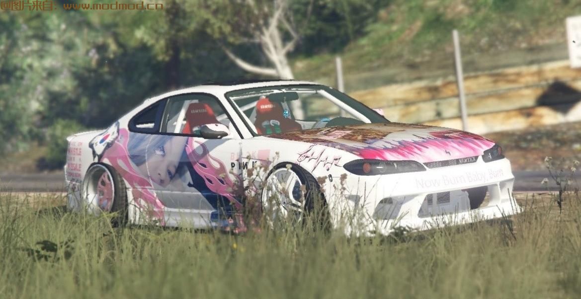 黑色粉红色号衣 -  Silvia S15 Vertex