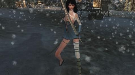 求【自制同人mod】Kaine的单手剑资源！