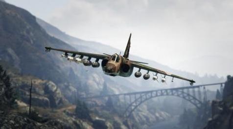 侠盗猎车5「GTA5」游戏MOD 改进了对DragoN777 SU-25的处理