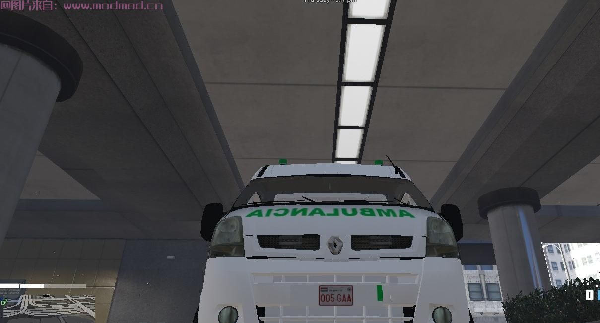 侠盗猎车5「GTA5」游戏MOD 巴拉圭SEME雷诺大师救护车