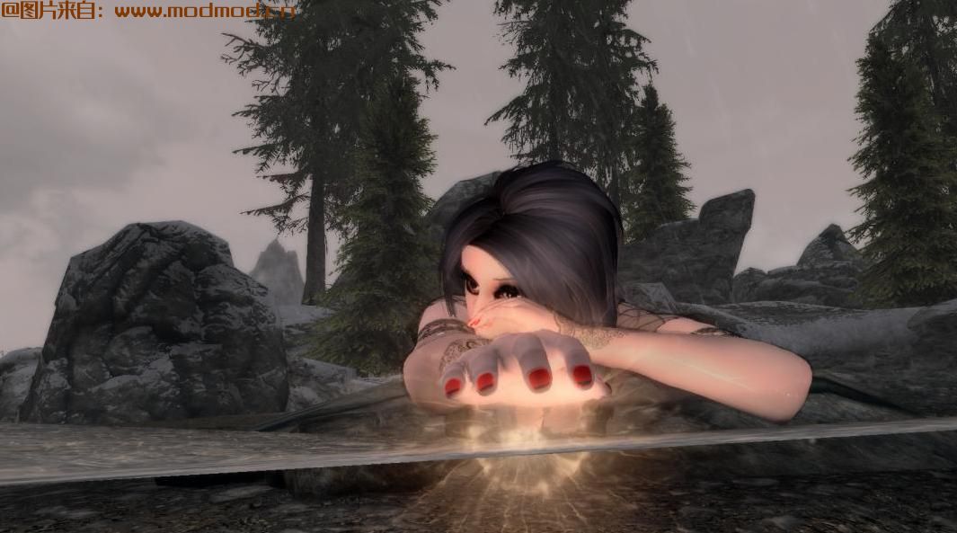 ZMDs手指颜色覆盖RaceMenu CBBE SE HD