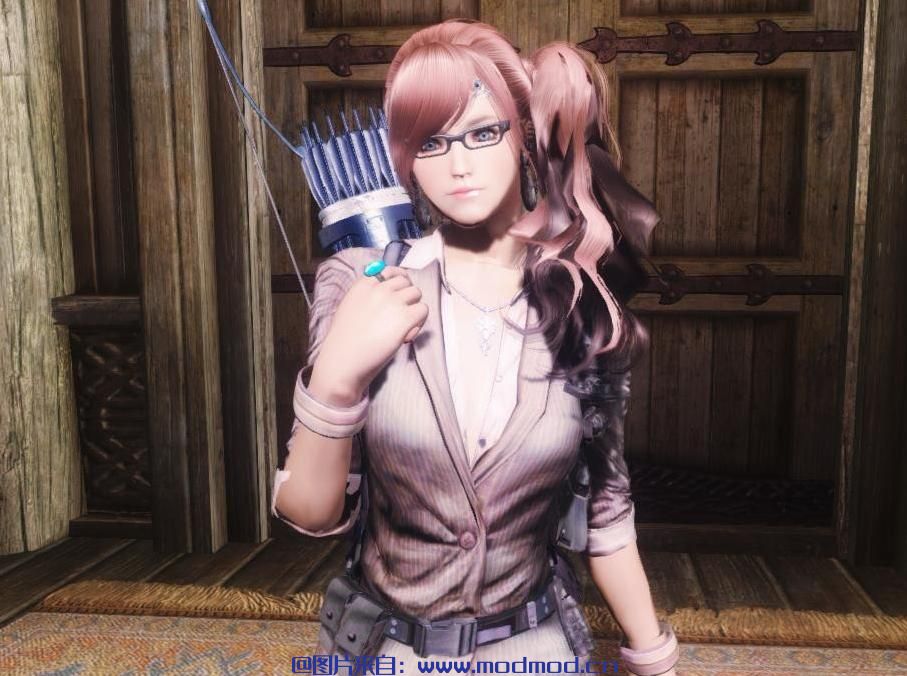 上古卷轴5：天际MOD 现代职业装+现代弓箭