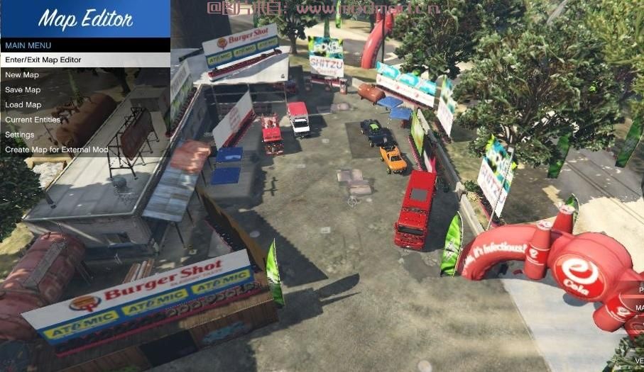 侠盗猎车5「GTA5」游戏MOD Burro赛车地图