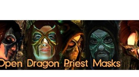 上古卷轴5：重置版MOD 由Calyps打开龙族牧师面具 - 插槽44