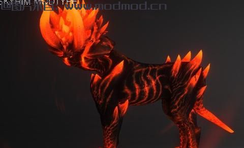 上古卷轴5：天际MOD 汉化  鬼泣4火牛坐骑
