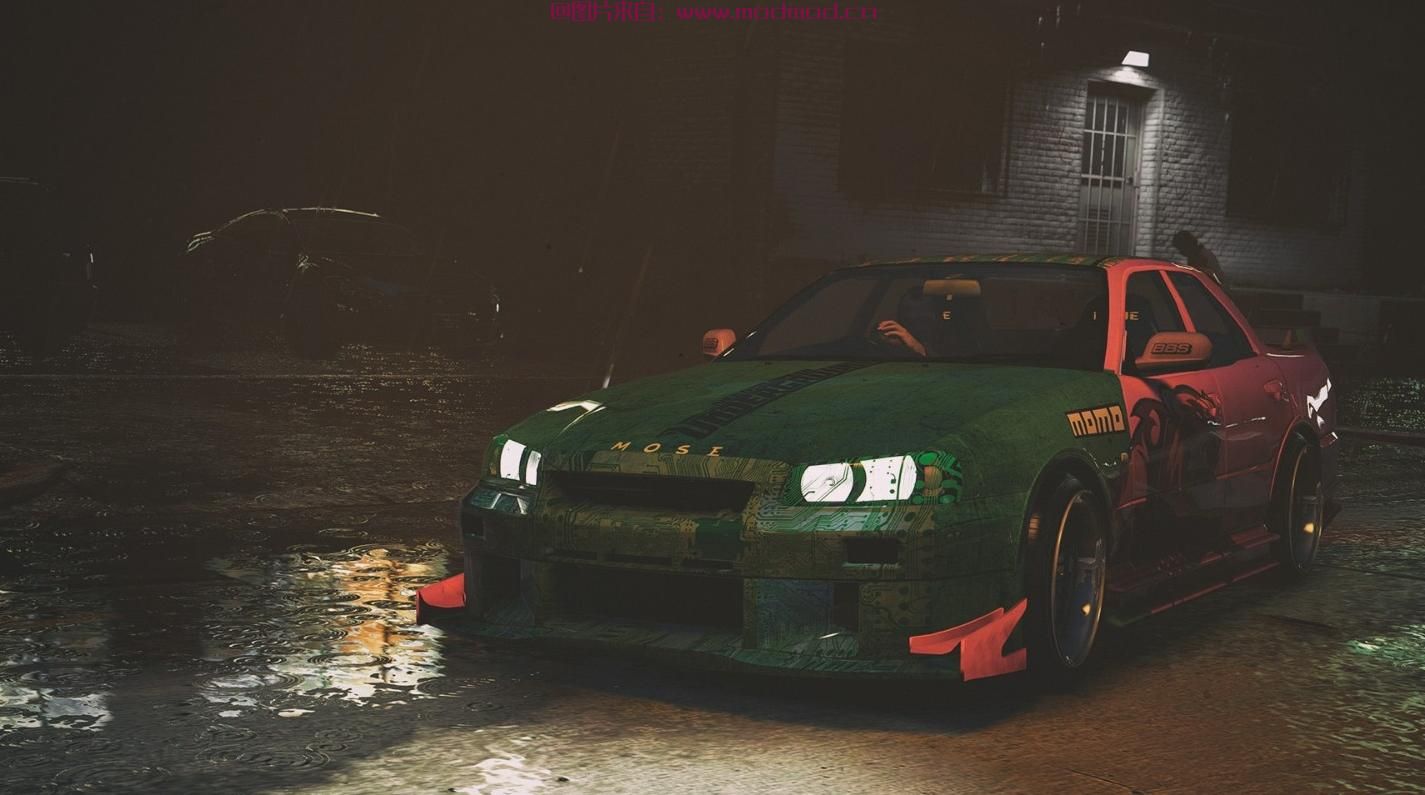 侠盗猎车5「GTA5」游戏MOD 日产Skyline ER34 paintjob