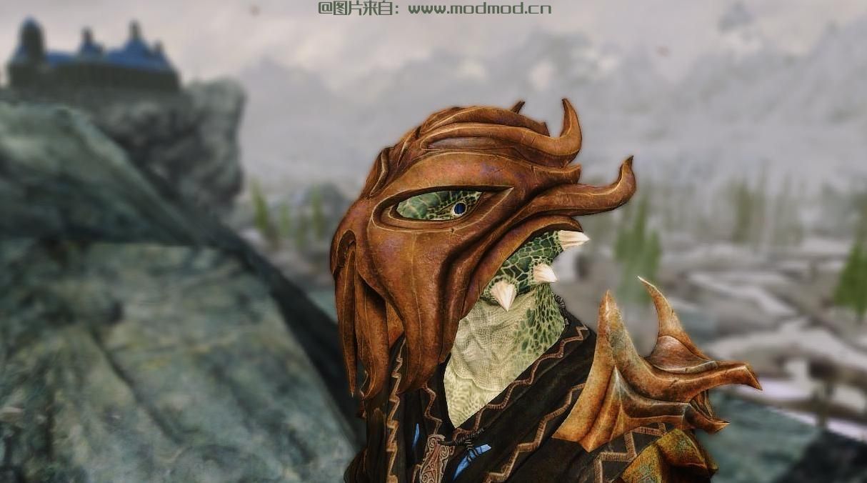 打开更多改进的Closefaced头盔 -  Dragonborn DLC