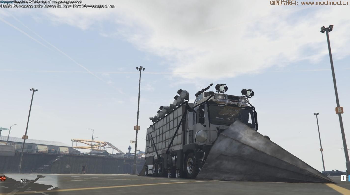 侠盗猎车5「GTA5」游戏MOD 装甲车