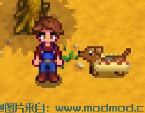 星露谷物语MOD 腊肠犬（狗替代）