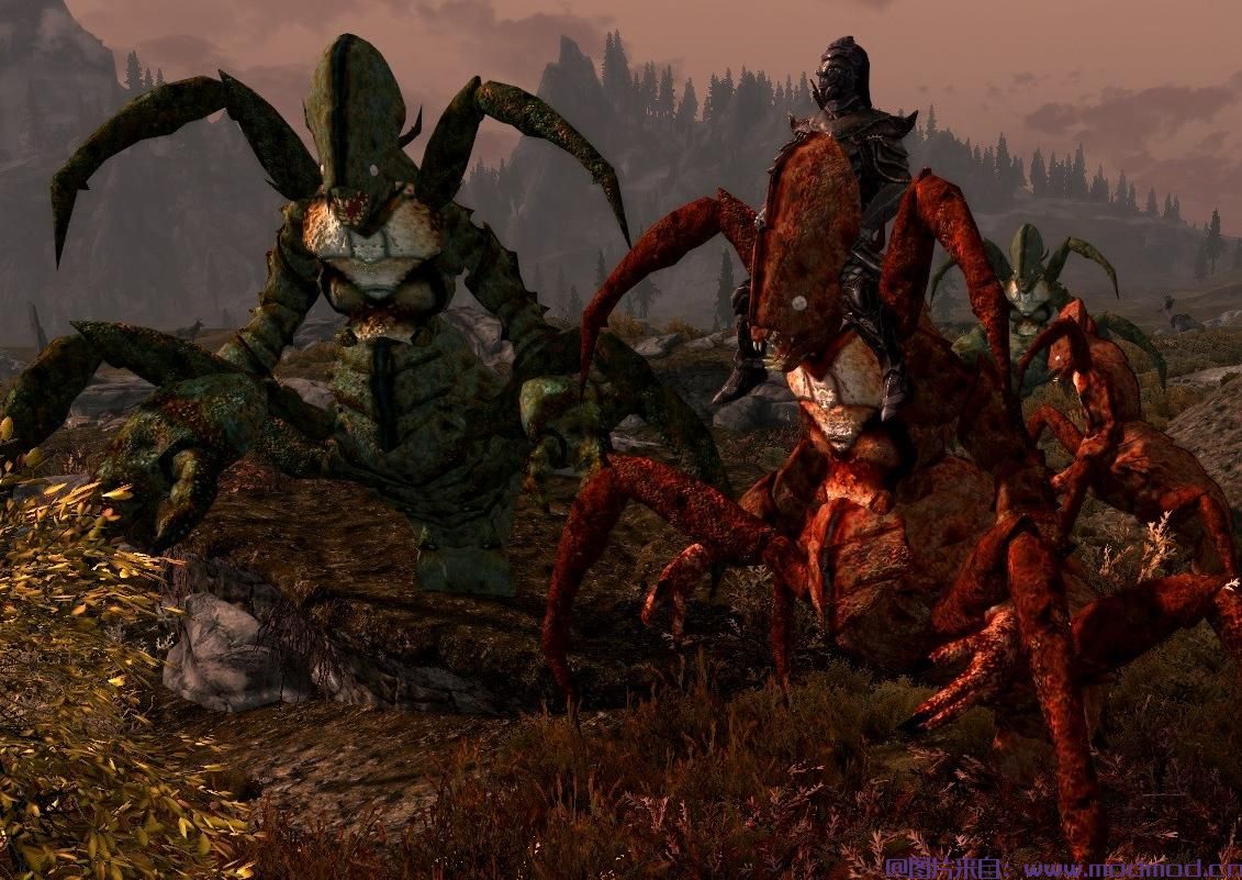 上古卷轴5：重置版MOD Land Dreughs坐骑和随从SE
