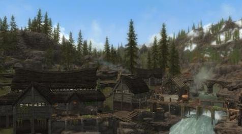 上古卷轴5：重置版MOD 天际切割室地板补丁的人