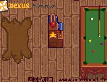 星露谷物语MOD 游戏室家具