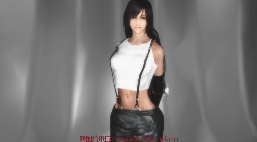 上古卷轴5：天际MOD 最终幻想蒂法衣服套装（Tifa Cloth by Himmelsky Version 3 by Himmelsky）