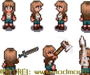 星露谷物语MOD 女士短裤