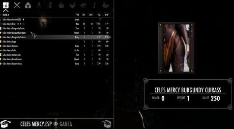 上古卷轴5：重置版MOD Celes Mercy Cloth Variant