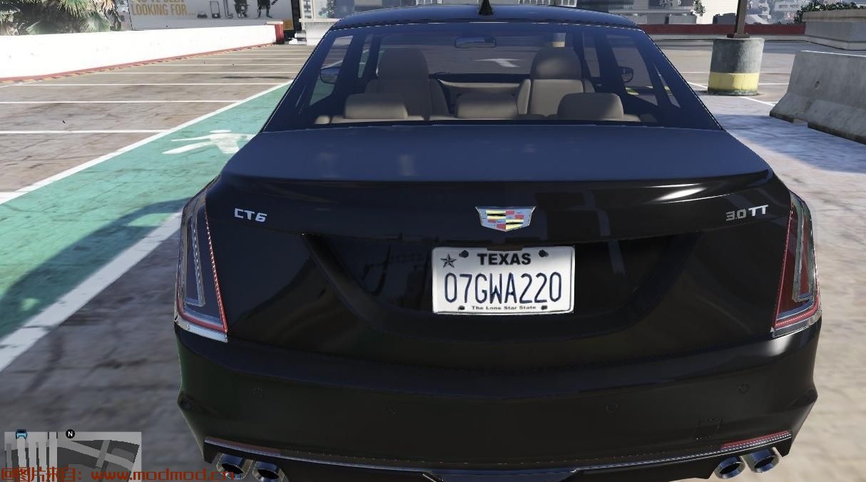 侠盗猎车5「GTA5」游戏MOD 德克萨斯牌照包