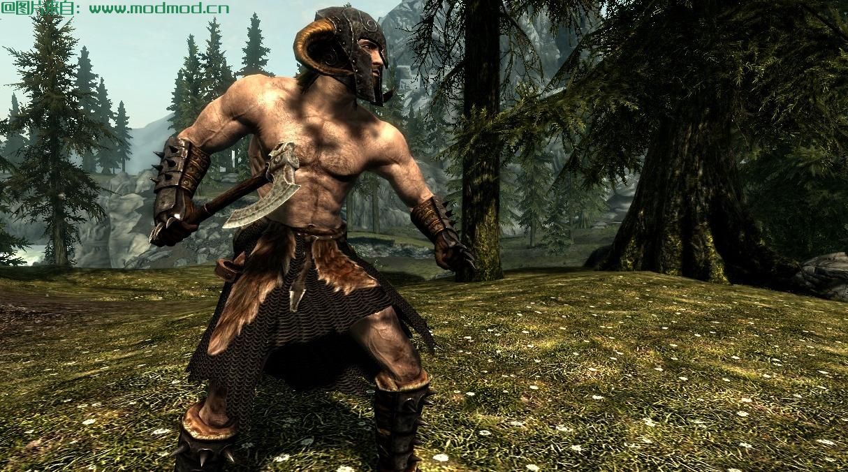 上古卷轴5：天际MOD [N网] 古老野蛮套装