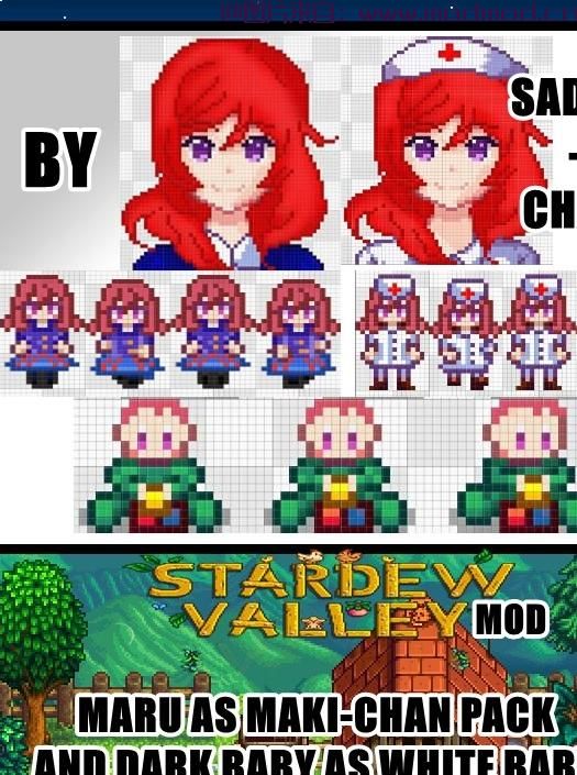 星露谷物语MOD Maru替换为Maki-chan